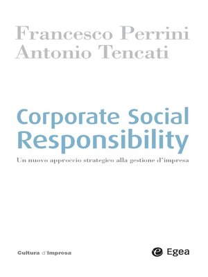 cover image of Corporate Social Responsibility